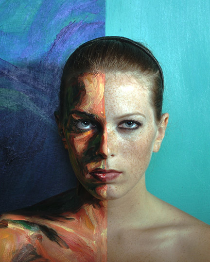 Pop Out Painting Alexa Meade